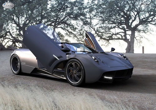 Hình hài trong mơ của Pagani Huayra Roadster