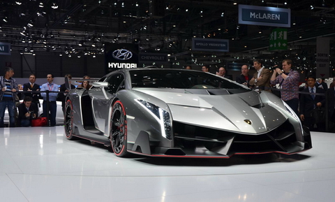 Cận cảnh siêu phẩm Lamborghini Veneno