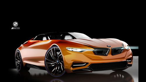 Hé lộ hình ảnh bản concept BMW MZ8