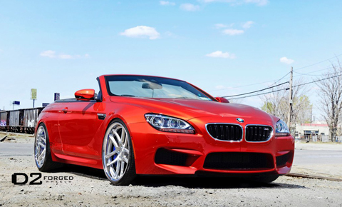 BMW M6 Convertible độ vành 22 inch