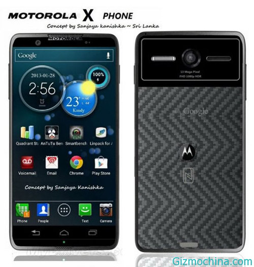 Motorola X Phone có camera 10 'chấm'