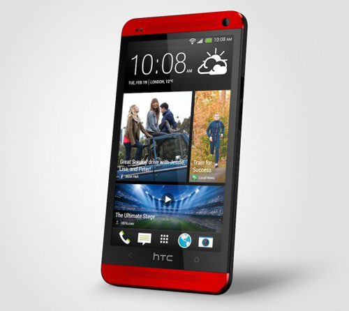 HTC One bản màu đỏ sắp lên kệ