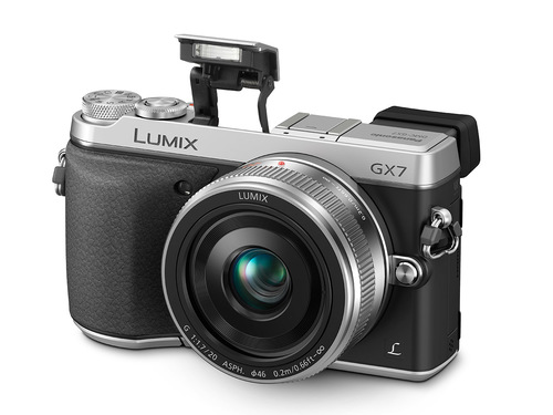 Panasonic giới thiệu máy mirrorless nhỏ gọn có kính ngắm GX7