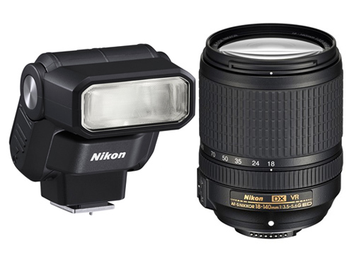 Nikon giới thiệu ống kính 18-140 mm và đèn flash SB-300 giá rẻ