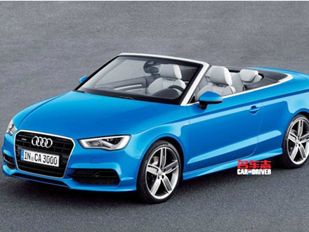 Audi A3 mui trần lộ diện