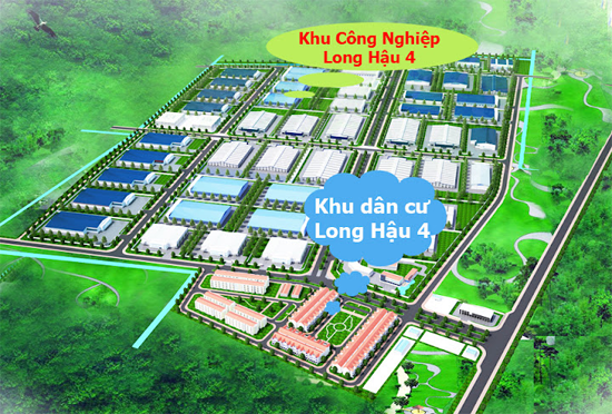 Duyệt quy hoạch khu dân cư gần 75.000m2 tại Long An