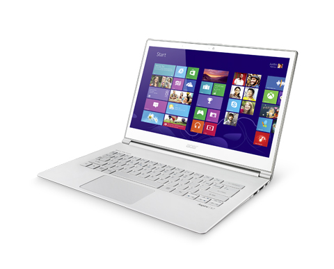 Acer tập trung vào dòng laptop 'chạm'