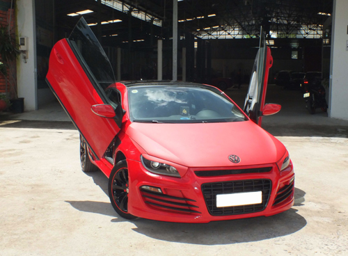 Volkswagen Scirocco phong cách Audi R8 lạ mắt ở Việt Nam