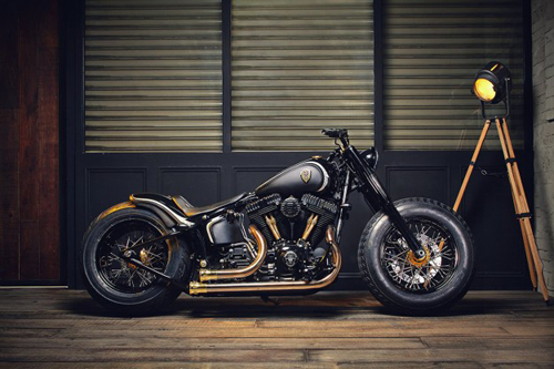 Harley-Davidson Softail Slim - hoang dã mà sang trọng