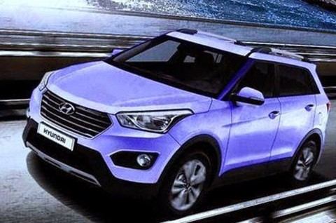 Hyundai ix25 - SUV mới lộ diện