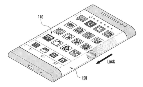 Galaxy Note 4 có thể dùng màn hình hiển thị ba mặt