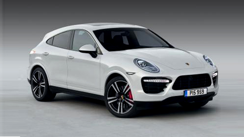 Porsche Cayenne coupe - đối thủ BMW X6 lộ ảnh đầu tiên