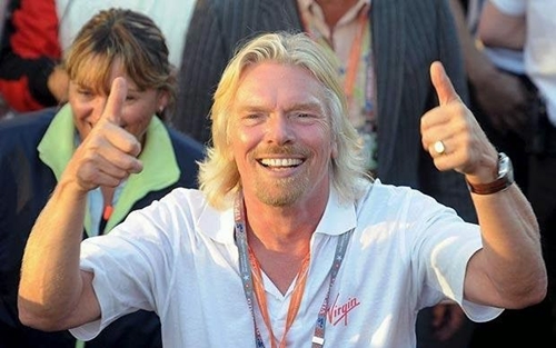 Tỷ phú Richard Branson: 'Người chăm chỉ sẽ gặp may'