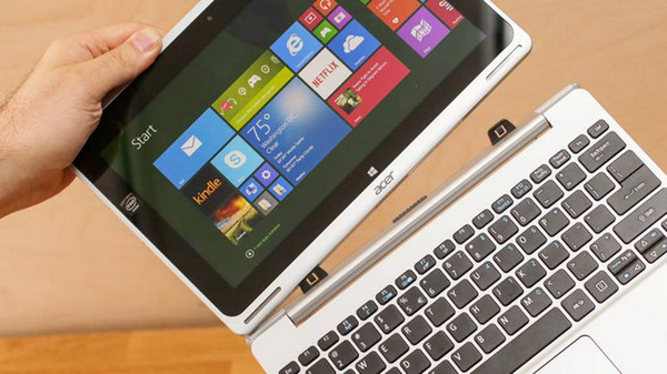 Acer công bố mẫu máy tính lai chạy Windows 8.1