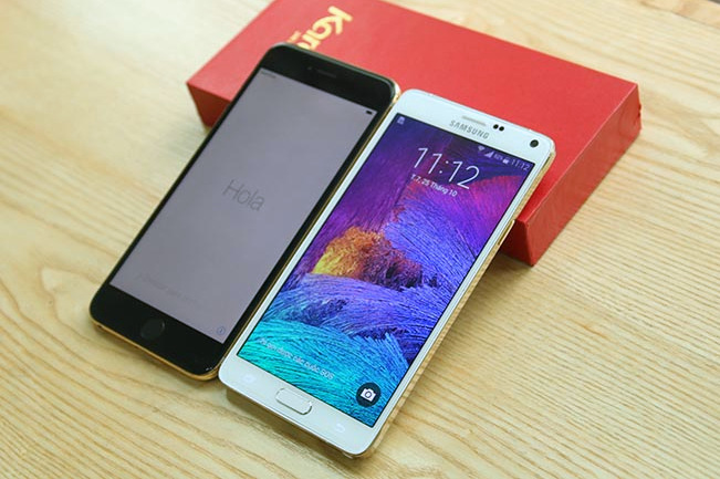 Samsung Galaxy Note 4 mạ vàng 24K ở Việt Nam