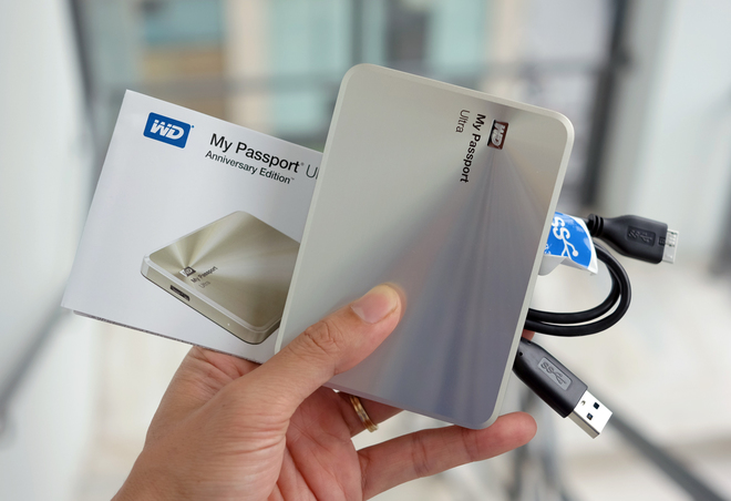 Ổ cứng WD My Passport Ultra phiên bản vỏ nhôm đặc biệt