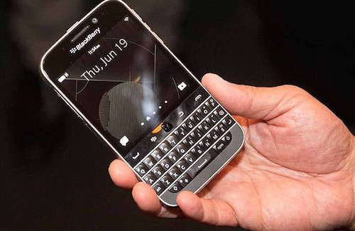 BlackBerry Classic vừa cho đặt trước đã 'cháy hàng' tại Mỹ