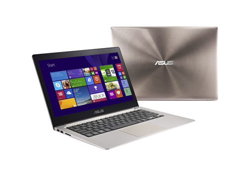 Asus giới thiệu ultrabook màn hình cảm ứng, nặng 1,4 kg