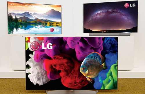 TV OLED 4K có thể cong, phẳng tùy ý