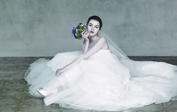 Váy cưới Hàn Quốc dịu dàng và cá tính