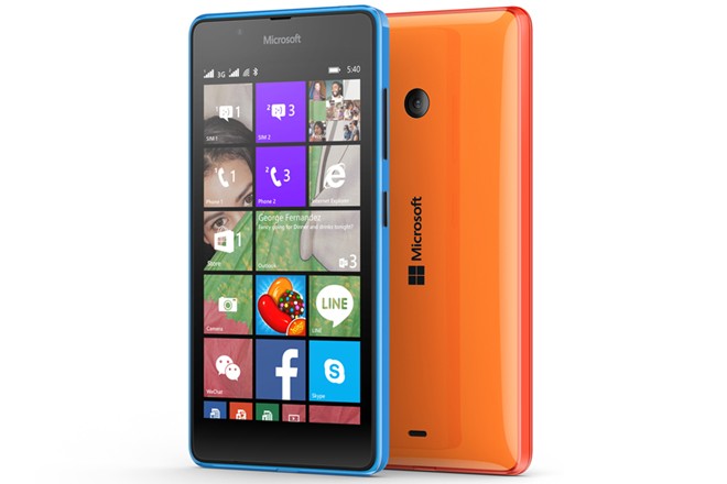 Lumia 540 ra mắt với màn hình 5 inch, giá 150 USD