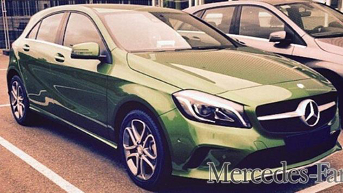 Mercedes A-class 2016 lộ diện