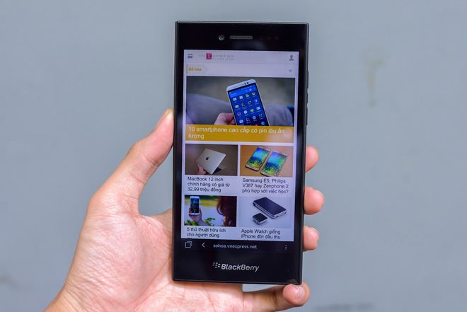 BlackBerry Leap xuất hiện tại Việt Nam