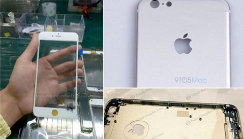 Lộ ảnh mặt trước và sau của iPhone 6S