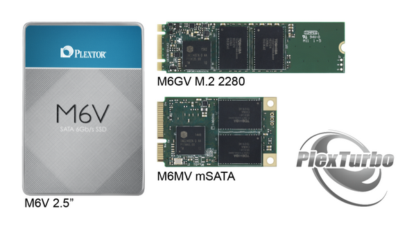 Plextor mắt SSD M6V với PlexTurbo phiên bản mới