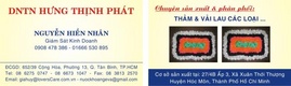 Sản xuất & Phân phối Thảm lau các loại