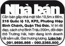 Tp. Hồ Chí Minh: Cần bán gấp nhà mặt tiền 10, 5m x 66m, 216 Quốc lộ 13, KP2, Phường Hiệp Bình Chánh CL1003708P10