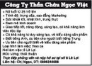 Tp. Hồ Chí Minh: Công Ty Thần Châu Ngọc Việt Cần Tuyển CL1005745P8