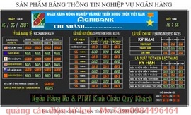 Bảng điện tử tỷ giá ngân hàng