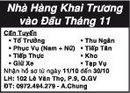 Tp. Hồ Chí Minh: Nhà Hàng Khai Trương vào Đầu Tháng 11 Cần Tuyển CL1006450P4