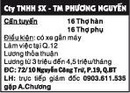 Tp. Hồ Chí Minh: Cty TNHH Sản Xuất - TM Phương Nguyễn Cần Tuyển CL1006450P3