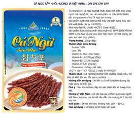 Cá ngừ sấy khô, các bạn có nhu cầu xin liên hệ. LH: Hoàng Lân, chung cư 5 - Thuậ