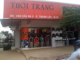 Cần sang gấp shop Thời Trang Cao Cấp tại quận 12