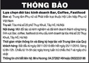 Tp. Hà Nội: Lựa chọn đối tác kinh doanh Bar, Coffee, Fastfood RSCL1093720