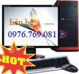 Bán bộ máy tính Dual core mới giá rẻ bảo hành chính hãng