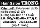 Tp. Hồ Chí Minh: Hair Salon TRỌNG Cần tuyển thợ phụ nam cắt tóc và thợ phụ nữ gội đầu CL1011553P8