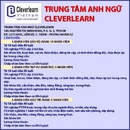 Tp. Hồ Chí Minh: Trung Tâm Anh Ngữ Cleverlearn Cần Tuyển CL1016089P17