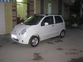 Matiz SE 2005, màu trắng sữa, xe gia đình sử dụng, đi đúng 29500 Km