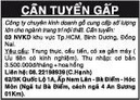 Tp. Hồ Chí Minh: Công ty chuyên kinh doanh gỗ cung cấp cho ngành trang trí nội thất . Cần Tuyển CL1011106