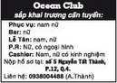 Tp. Hồ Chí Minh: Ocean Club sắp khai trương cần tuyển: CL1013120
