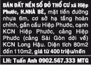 Tp. Hồ Chí Minh: Bán đất nền sổ đỏ thổ cư xã Hiệp Phước, H.Nhà Bè, mặt tiền đường nhựa 6m, cơ sở CL1012458