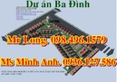 Tp. Hà Nội: Dự án Ba Đình/du an Ba Dinh/st-cn dự án Ba Đình giá hot CL1012598