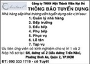 Tp. Hồ Chí Minh: Công ty TNHH Một Thành Viên Hạt Dẻ CL1014478P8