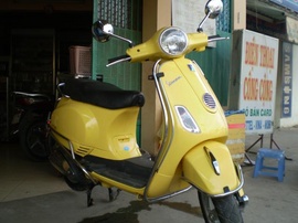 Cần bán xe piggio LX 125 VN màu vàng