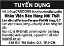 Tp. Hồ Chí Minh: Hệ thống CAODONG boutiques cần tuyển CL1017383P10