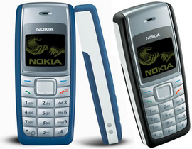 Bán ĐT Nokia 1101i, bền, dễ SD, màn hình trắng đen, giá rẻ.